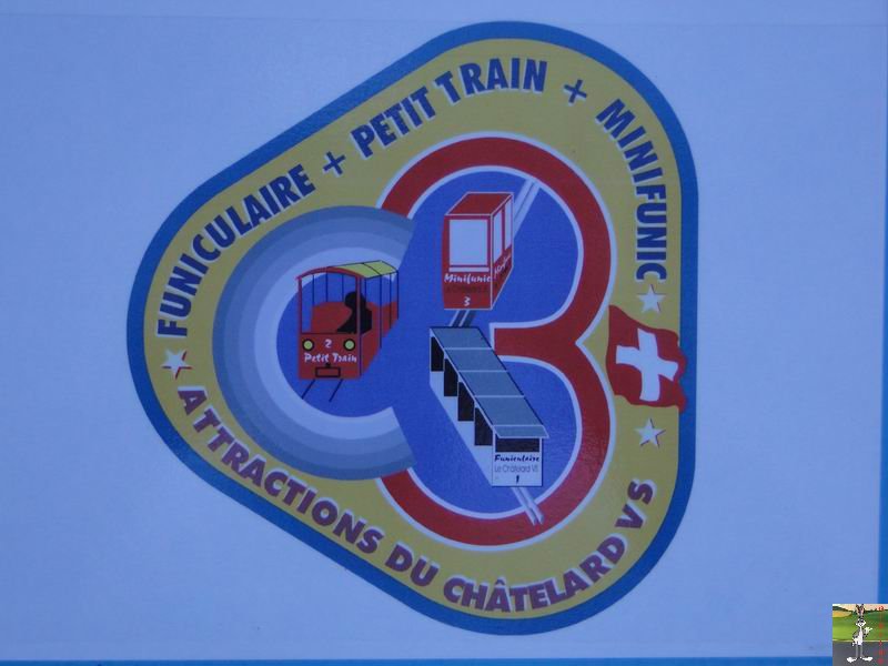 Parc d'Attractions du Châtelard (2 funiculaires et 1 petit train panoramique) (VS, Suisse) (11-09-2010) Chatelard_Chateau_d_eau_002