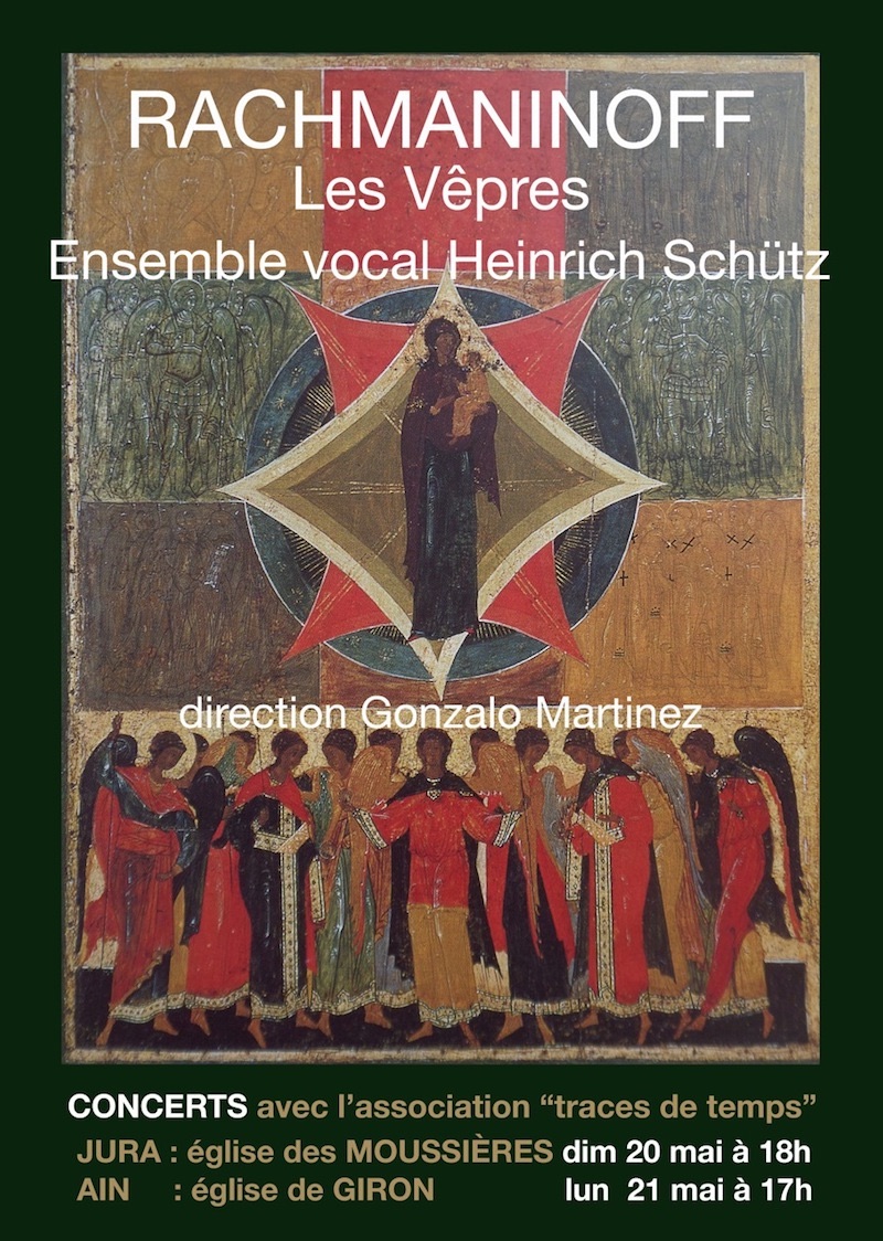 2018-05-20 : La chorale Heinrich SCHÜTZ - Eglise Des Moussières (39) 2018-05-20_Rachmaninoff_01