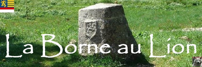 Aux bornes de l'Empire et du Royaume - Les Bornes au Lion. Logo
