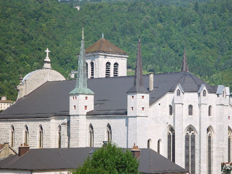 002 - St Claude (39) La cathédrale des Trois Apôtres (St Pierre, St Paul, St André) 0004