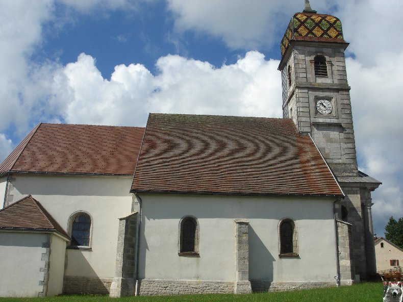 025 - La Chaux du Dombief (39) L'église St Point 0137