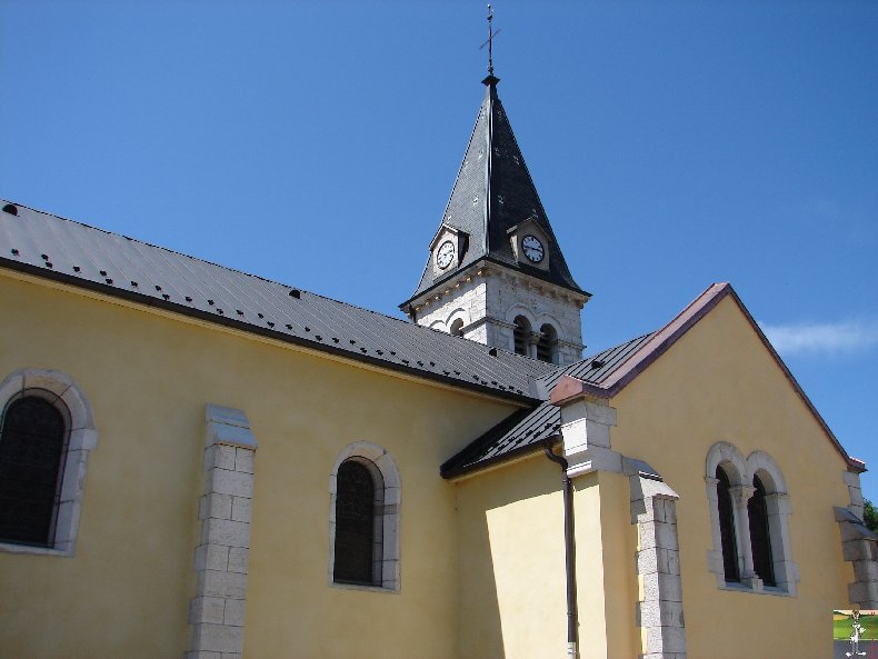 041 - Lavans les St Claude (39) L'église de l'Assomption 0211