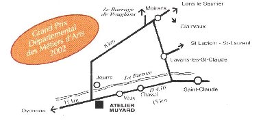 Le travail artistique de la corne - Jeurre (39). 0001