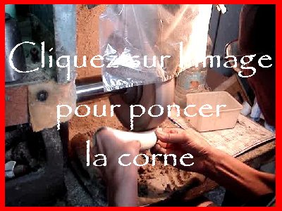 Le travail artistique de la corne - Jeurre (39). 0014a
