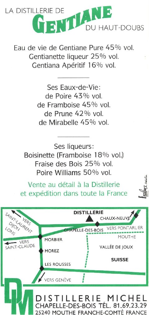 La Gentiane - Fleurs, Racines et Distillation - (25) 0017