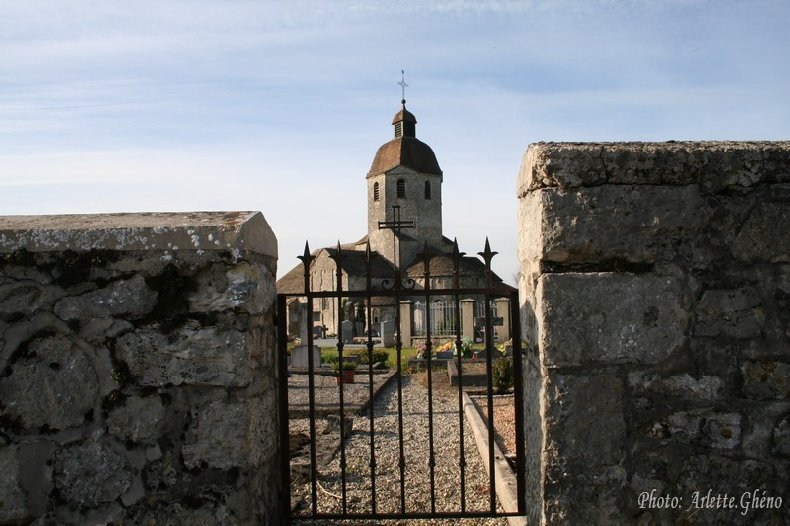 048 - St-Hymetière (39) L'église Ste Marie 0002b