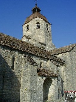 048 - St-Hymetière (39) L'église Ste Marie 0011