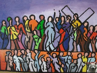 rencontre entre artistes peintre