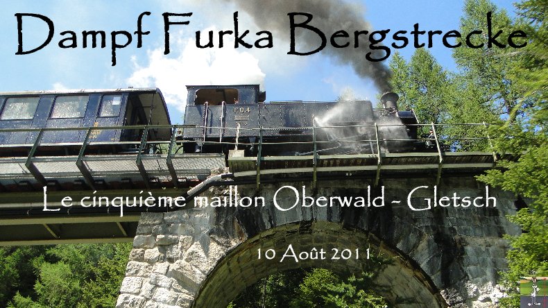 D'Oberwald à Gletch - Le dernier maillon de la Furkabahn Bergstrecke Logo_2