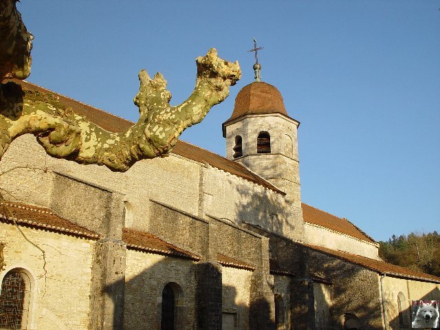 045 - Gigny (39) L'abbatiale Saint-Taurin 0001