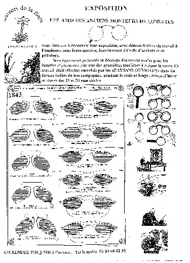 Luneterie de jadis - Longchaumois, de l'Etable à l'Etabli. 10_p