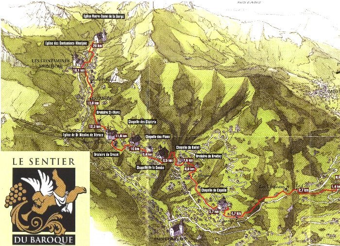 Eglises et chapelles baroques au pays du Mont Blanc D